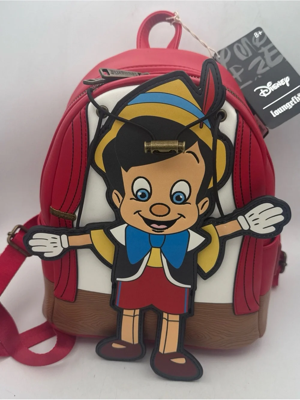Loungefly Disney Pinocchio Marionette Mini 10.5”Backpack WDBK2238 NWT